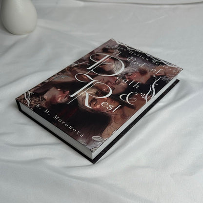 A God of Death & Rest by K.M. Moronova | OOP Hand Signed Hardcover