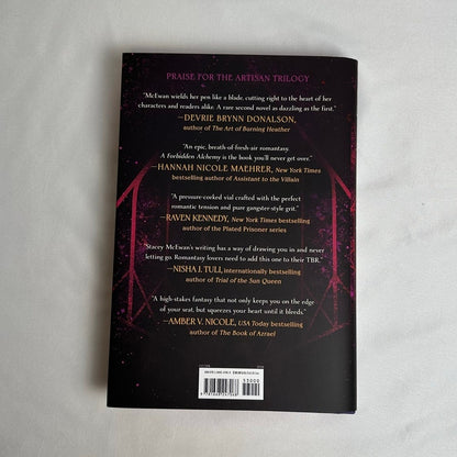 A Forsaken Prophecy by Stacey McEwan | Walmart Exclusive Sprayed Edges Hardcover