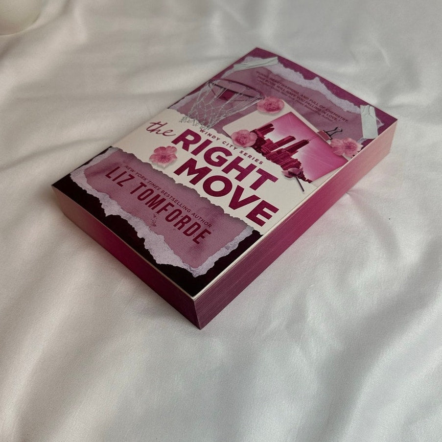 The Right Move by Liz Tomforde | Deluxe Paperback with Sprayed Edges