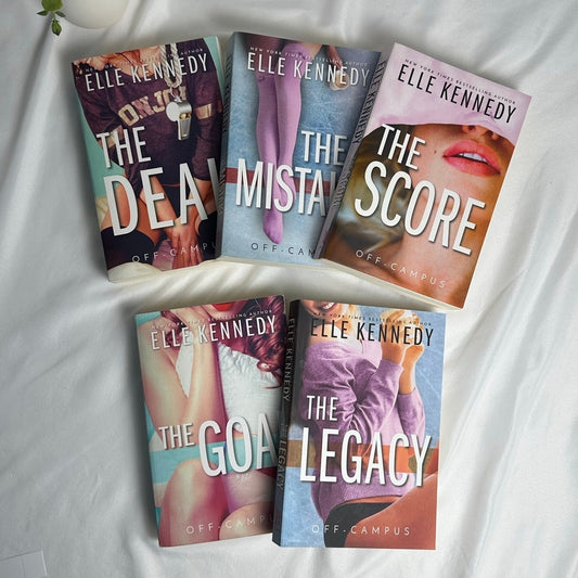 Off-Campus Series by Elle Kennedy | Bloom Books Paperback 5-Book Set