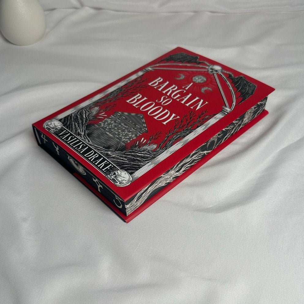 A Bargain So Bloody by Vasilisa Drake | Allurial Special Edition Hardcover