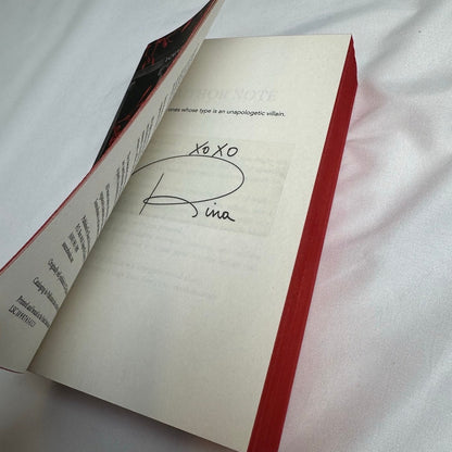 God of Malice by Rina Kent | Digitally Signed Deluxe Sprayed Edges Paperback