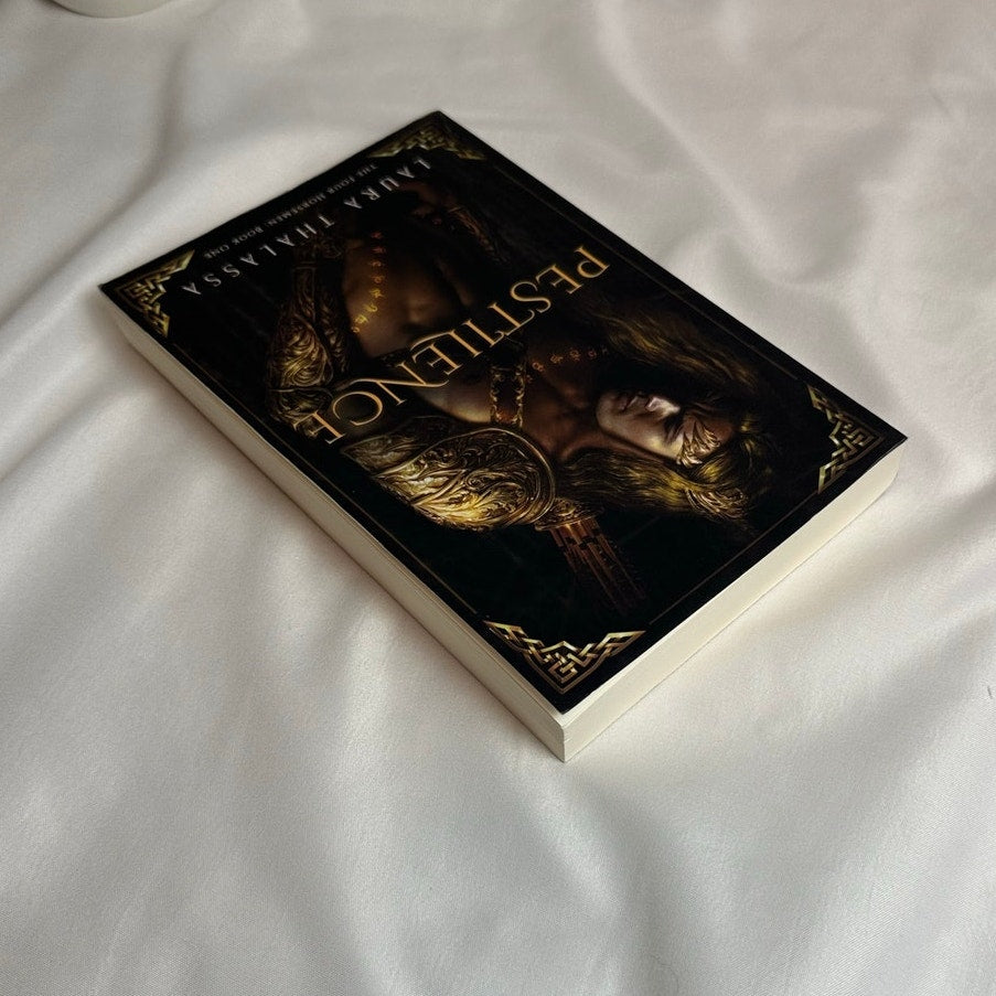 Pestilence by Laura Thalassa | OOP Indie Model Cover Paperback