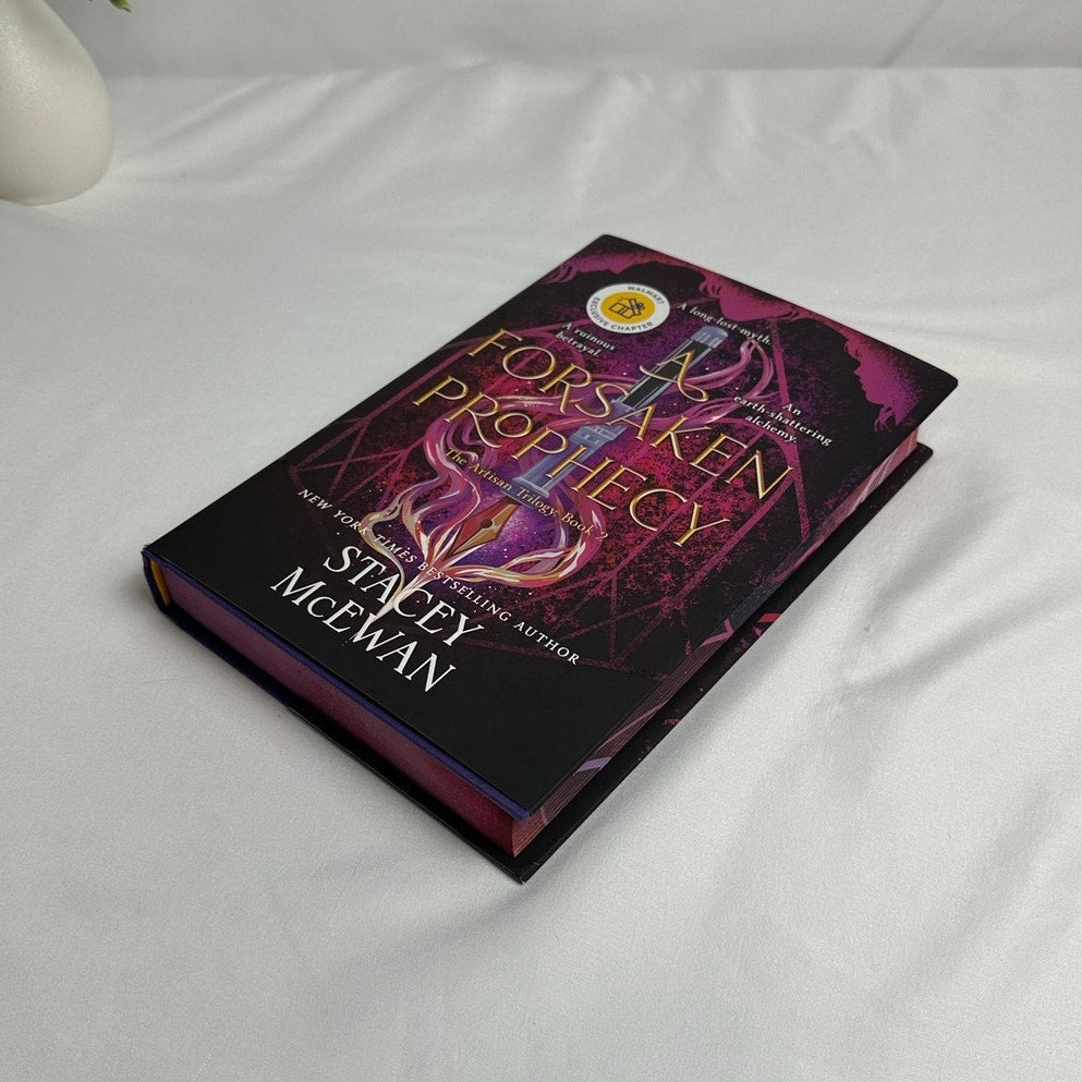 A Forsaken Prophecy by Stacey McEwan | Walmart Exclusive Sprayed Edges Hardcover