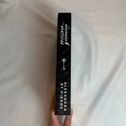 The Mercenary & the Mortician by Alexandra St Pierre | OOP Indie Paperback