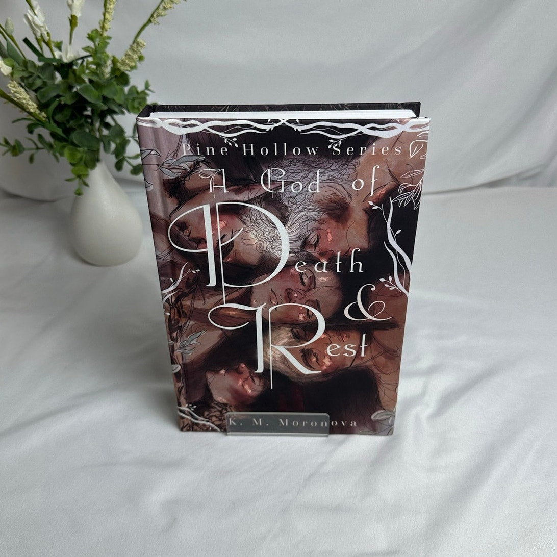 A God of Death & Rest by K.M. Moronova | OOP Hand Signed Hardcover