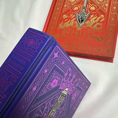 Powerless & Reckless by Lauren Roberts | Signed Bookish Box Special Edition Hardcover Set