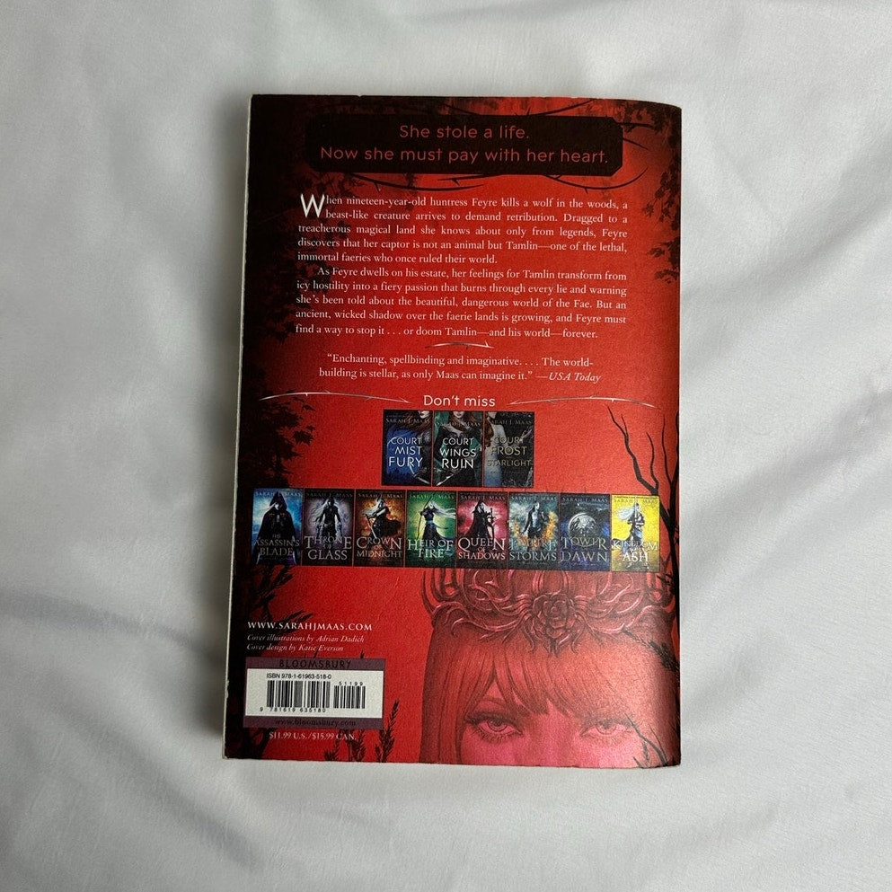 A Court of Thorns and Roses by Sarah J. Maas | OOP Original Cover Paperback