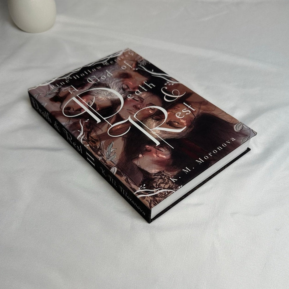 A God of Death & Rest by K.M. Moronova | OOP Hand Signed Hardcover