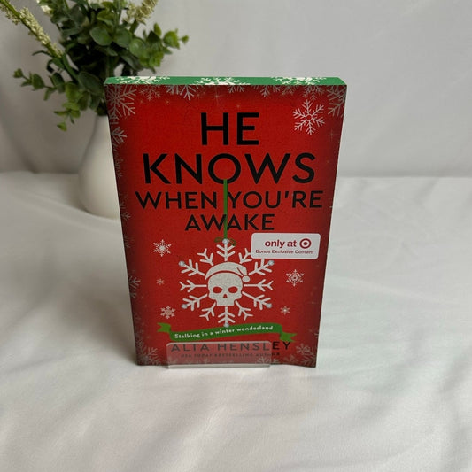 He Knows When You're Awake by Alta Hensley | Target Exclusive Paperback