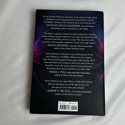 A Forbidden Alchemy by Stacey McEwan | OOP Deluxe Sprayed Edges Hardcover