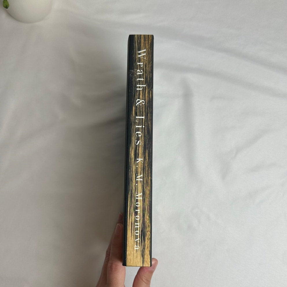 A God of Wrath & Lies by K.M. Moronova | OOP Hardcover