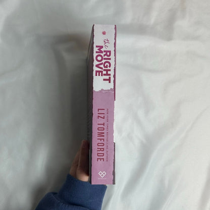 The Right Move by Liz Tomforde | Deluxe Paperback with Sprayed Edges