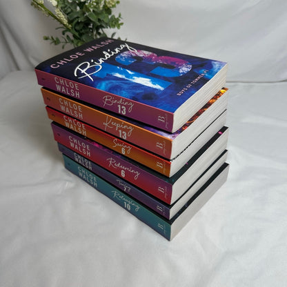 Boys of Tommen by Chloe Walsh | OOP Ombre Spine Paperback 6-Book Set