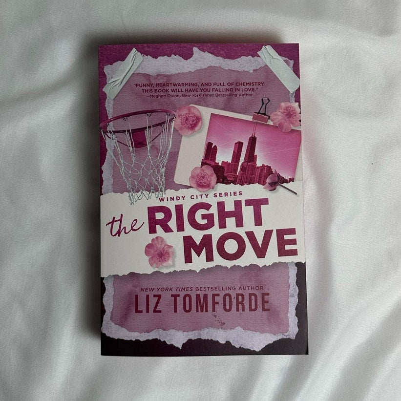 The Right Move by Liz Tomforde | Deluxe Paperback with Sprayed Edges