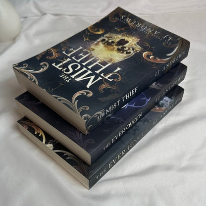 The Ever King, Ever Queen & Mist Thief by L.J. Andrews | OOP Indie Paperback Set