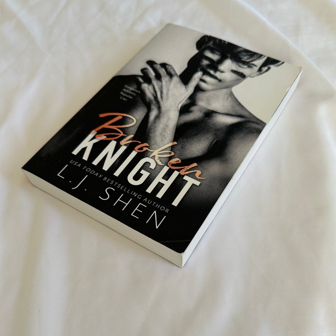 Broken Knight by L.J. Shen | OOP Original Model Cover Paperback