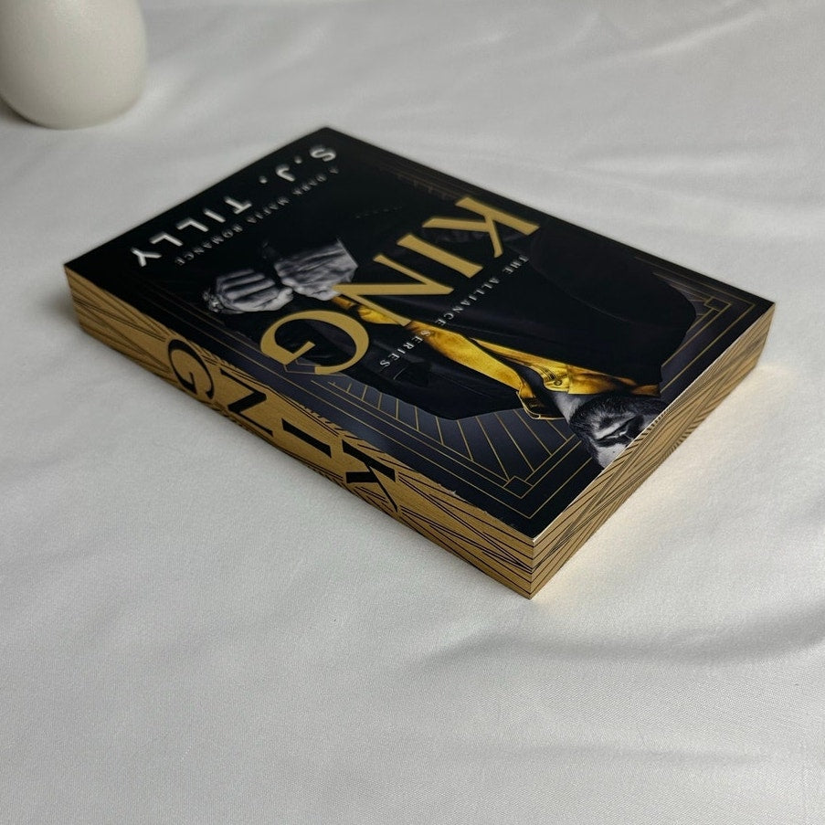 King by S.J. Tilly | Deluxe Paperback with Sprayed Edges