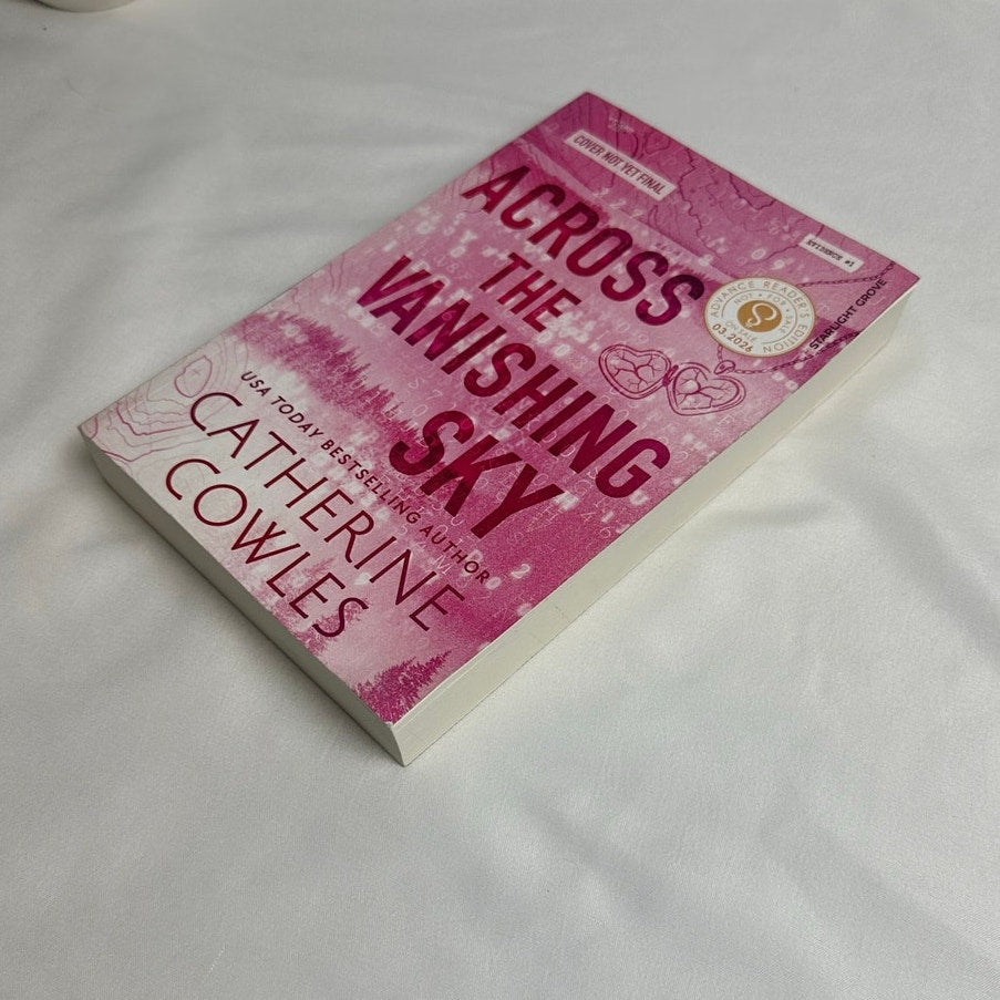 Across the Vanishing Sky by Catherine Cowles | ARC Advanced Reader Copy