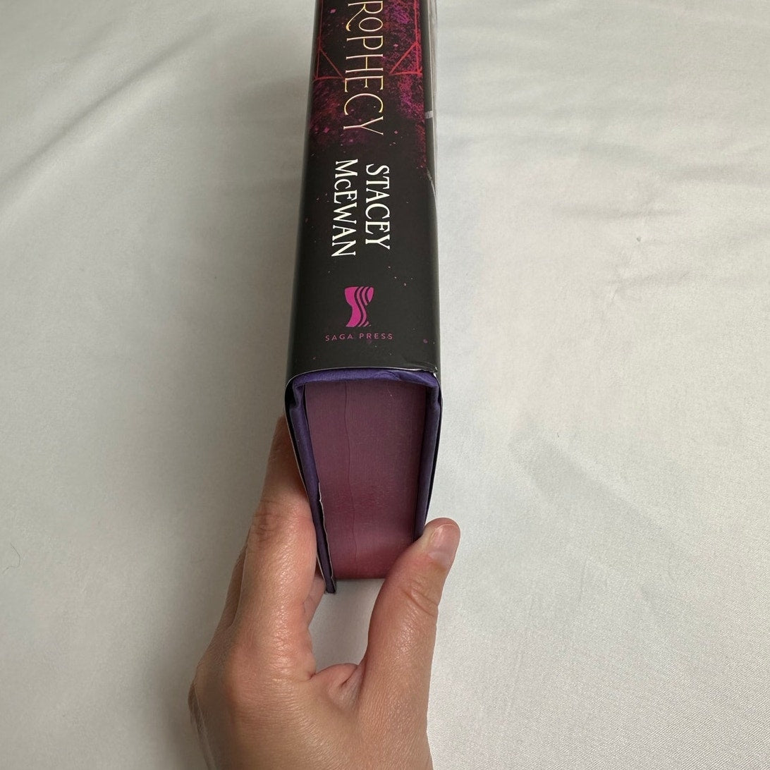 A Forsaken Prophecy by Stacey McEwan | Walmart Exclusive Sprayed Edges Hardcover