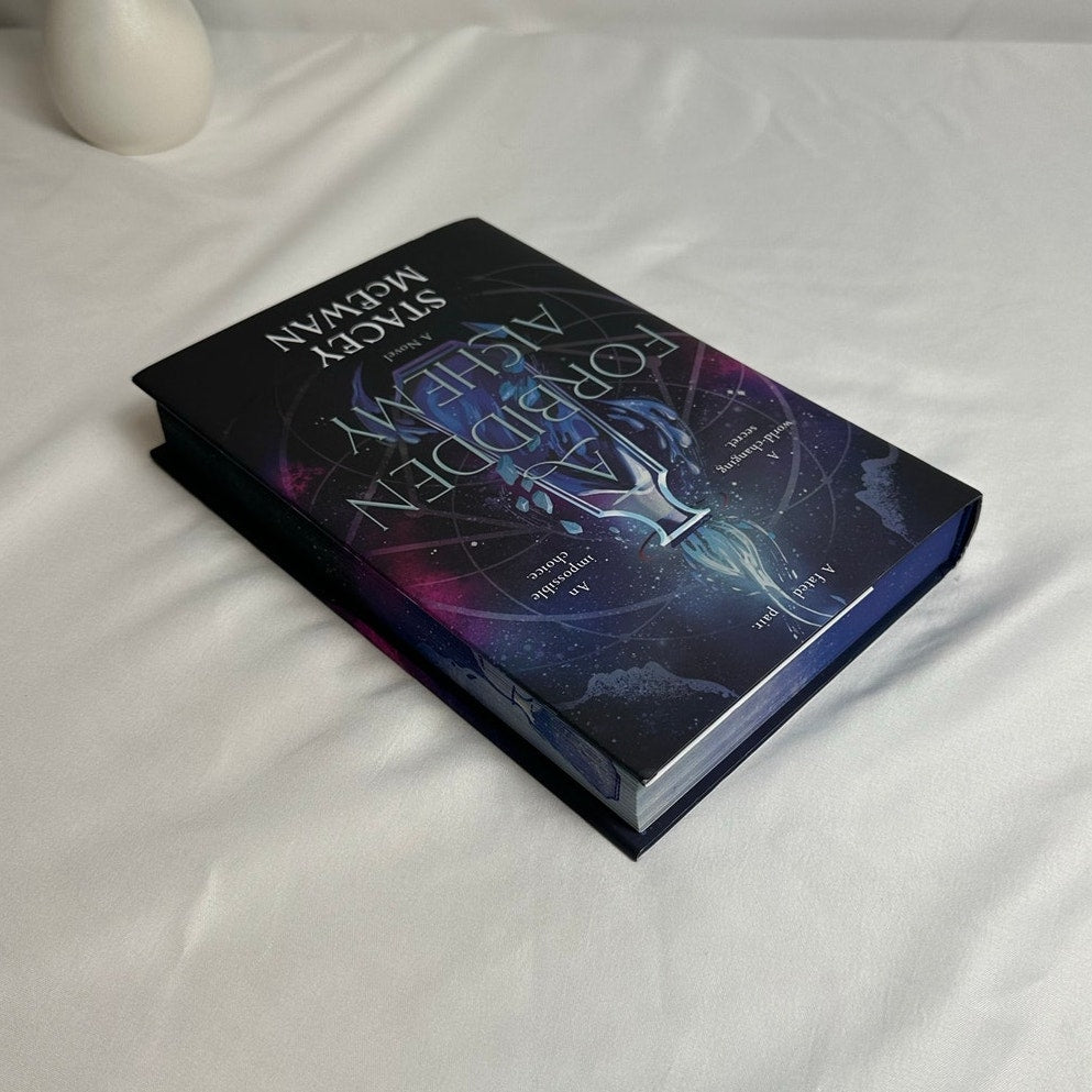 A Forbidden Alchemy by Stacey McEwan | OOP Deluxe Sprayed Edges Hardcover