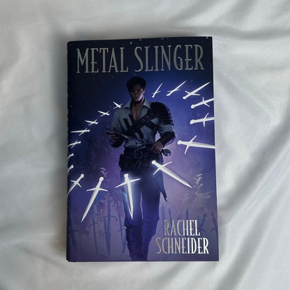 Metal Slinger by Rachel Schneider | FairyLoot Digitally Signed Special Edition Hardcover