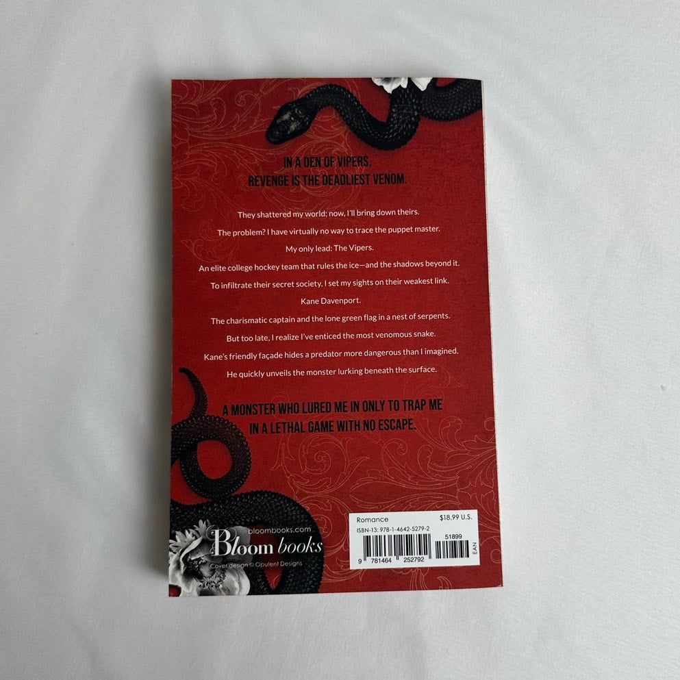 Beautiful Venom by Rina Kent | Target Exclusive Sprayed Edges Paperback
