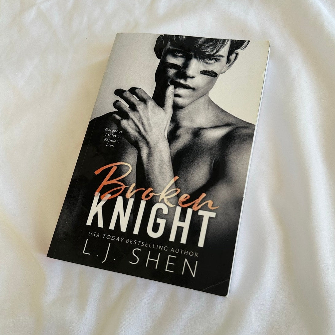 Broken Knight by L.J. Shen | OOP Original Model Cover Paperback