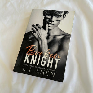 Broken Knight by L.J. Shen | OOP Original Model Cover Paperback
