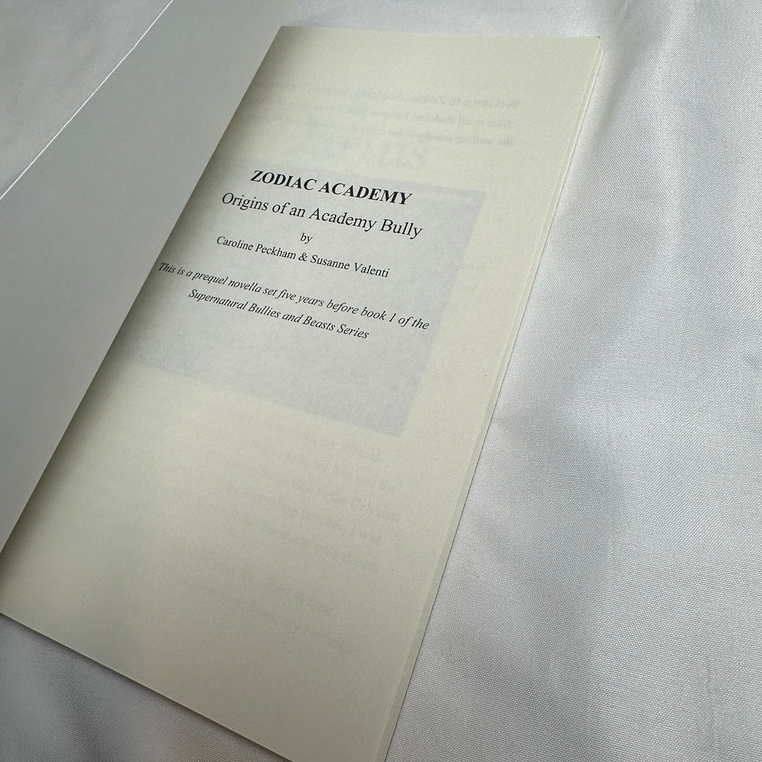 Origins of an Academy Bully by Caroline Peckham & Susanne Valenti | Paperback