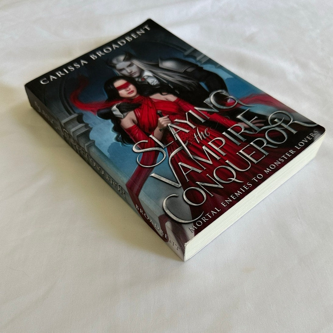 Slaying the Vampire Conqueror by Carissa Broadbent | OOP Original Paperback