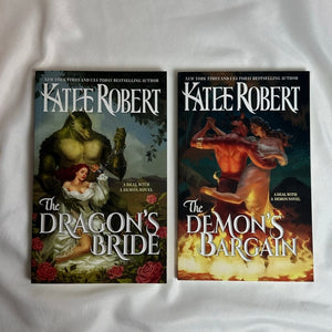 The Dragon's Bride & The Demon's Bargain by Katee Robert | Indie Paperback Set