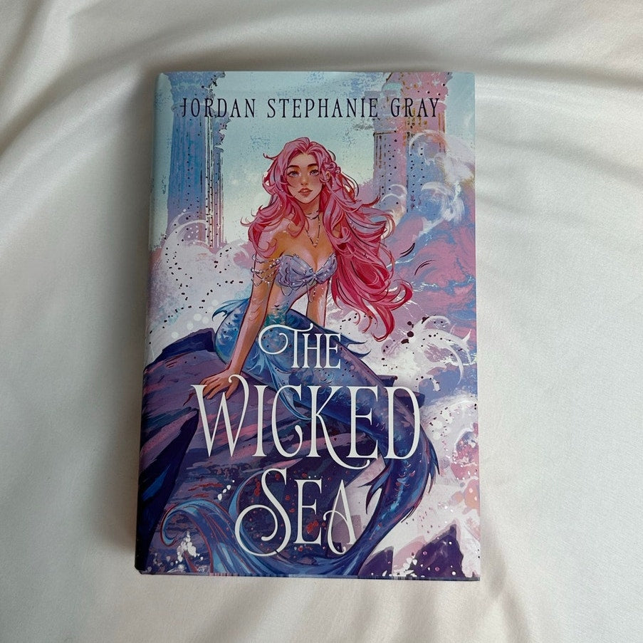The Wicked Sea by Jordan Stephanie Gray | FairyLoot Signed Special Edition Hardcover