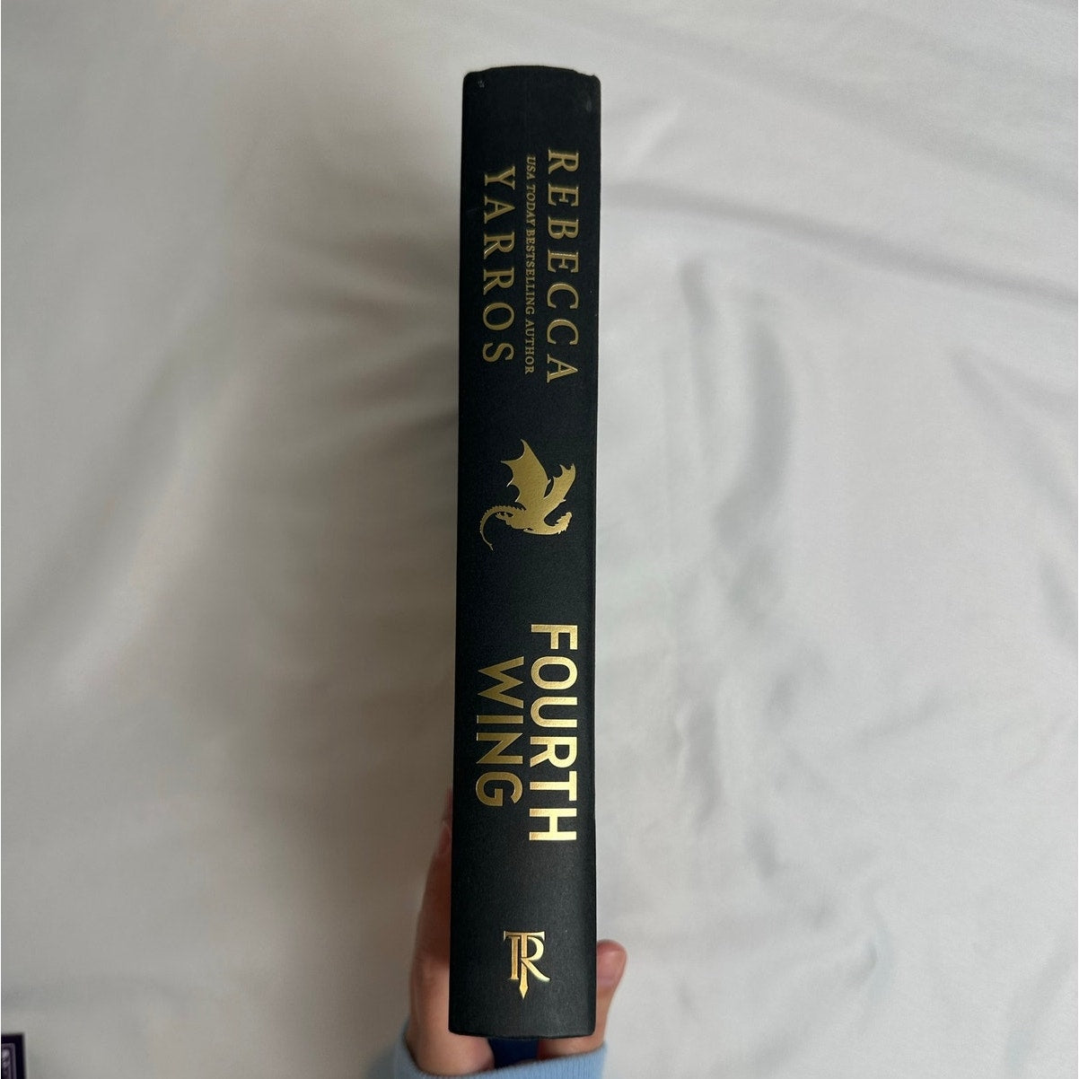 Fourth Wing by Rebecca Yarros | 1st Edition 1st Printing Sprayed Edges HC