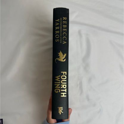 Fourth Wing by Rebecca Yarros | 1st Edition 1st Printing Sprayed Edges HC