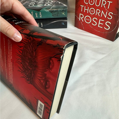 A Court of Thorns and Roses by Sarah J. Maas | OOP Original Hardcover Box Set Books 1–3