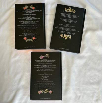 Jill Ramsower Signed Special Edition Set | Silent Vows, Corrupted Union & Ruthless Salvation