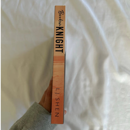 Broken Knight by L.J. Shen | OOP Original Model Cover Paperback