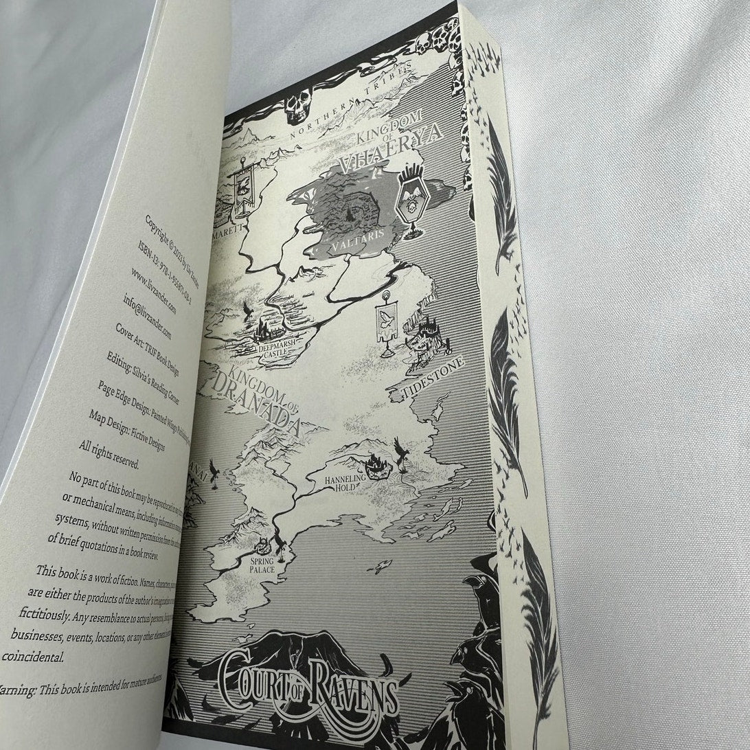 Feathers So Vicious by Liv Zander | OOP Deluxe Paperback