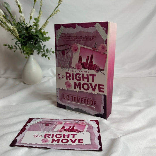 The Right Move by Liz Tomforde | Deluxe Paperback with Sprayed Edges