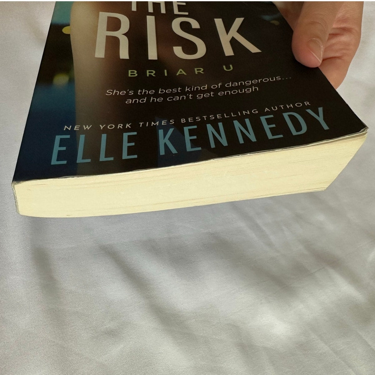 The Risk by Elle Kennedy | OOP Original Model Cover Paperback