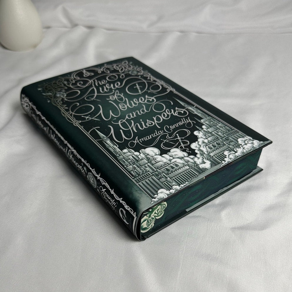 The Lure of Wolves and Whispers by Amanda Connolly | FairyLoot Signed SE Hardcover