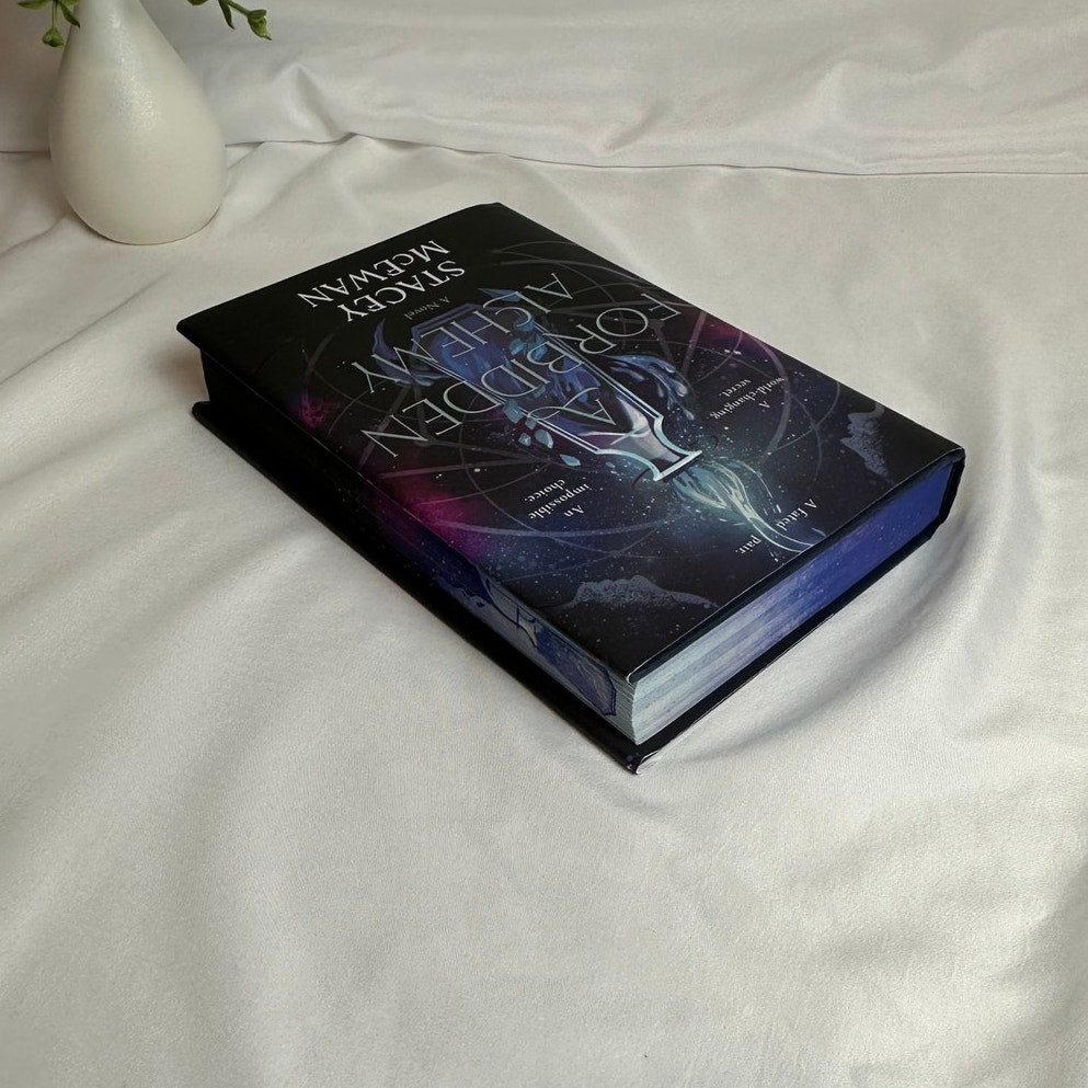 A Forbidden Alchemy by Stacey McEwan | OOP Deluxe Sprayed Edges Hardcover