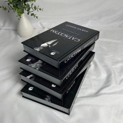 Four Horsemen Complete Series by Sarah Bailey | Carnage, Chaos, Corrode & Cataclysm Hardcover Set