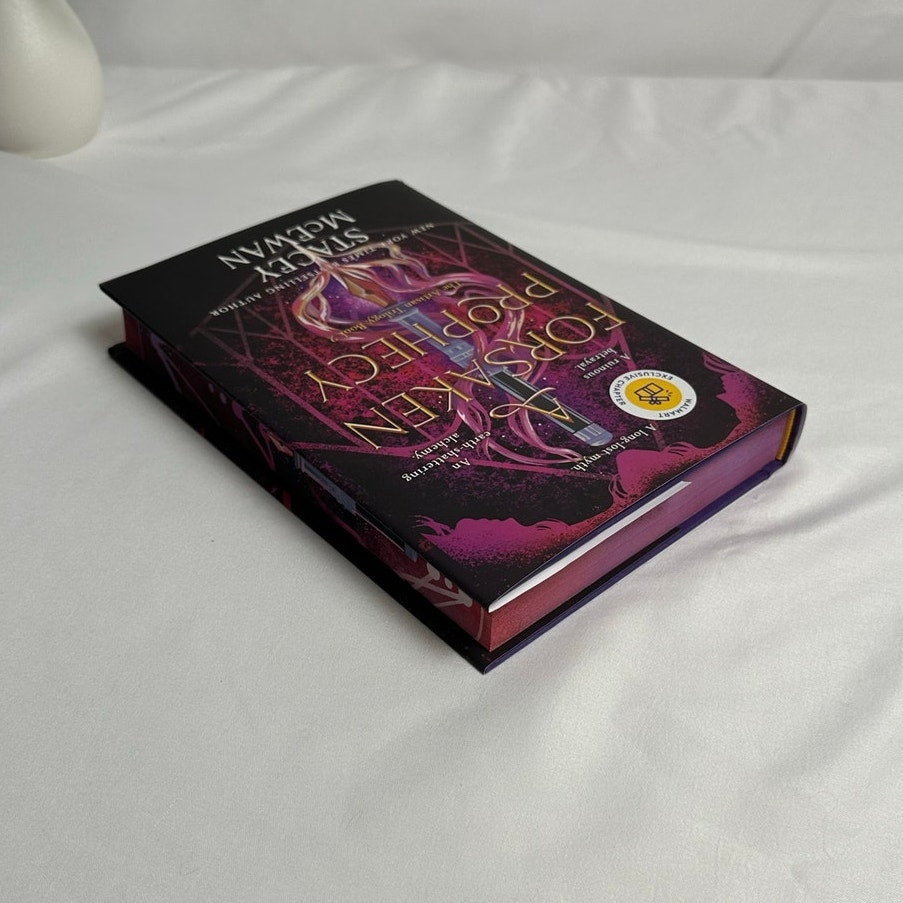 A Forsaken Prophecy by Stacey McEwan | Walmart Exclusive Sprayed Edges Hardcover