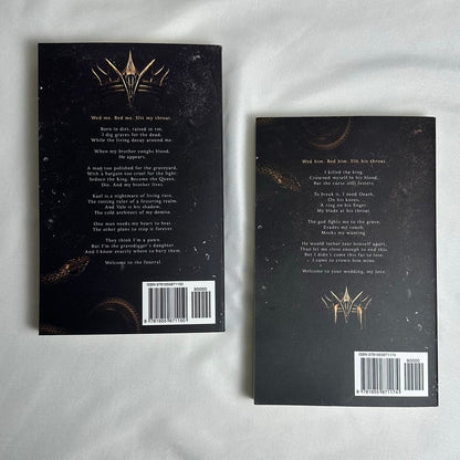 Crown Me Dead & Crown Me Yours by Liv Zander | OOP Indie Paperback Set