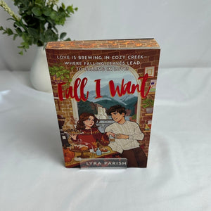 Fall I Want by Lyra Parish | Deluxe Sprayed Edges Paperback