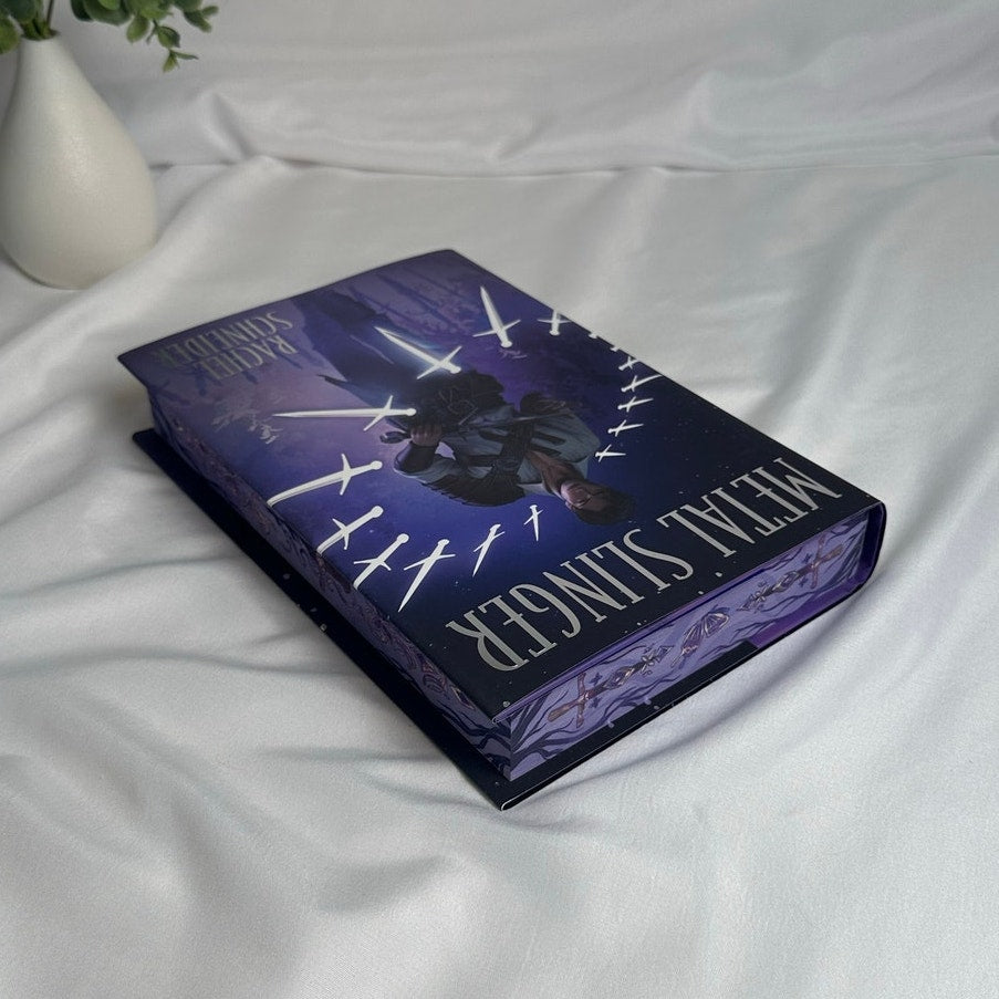 Metal Slinger by Rachel Schneider | FairyLoot Digitally Signed Special Edition Hardcover