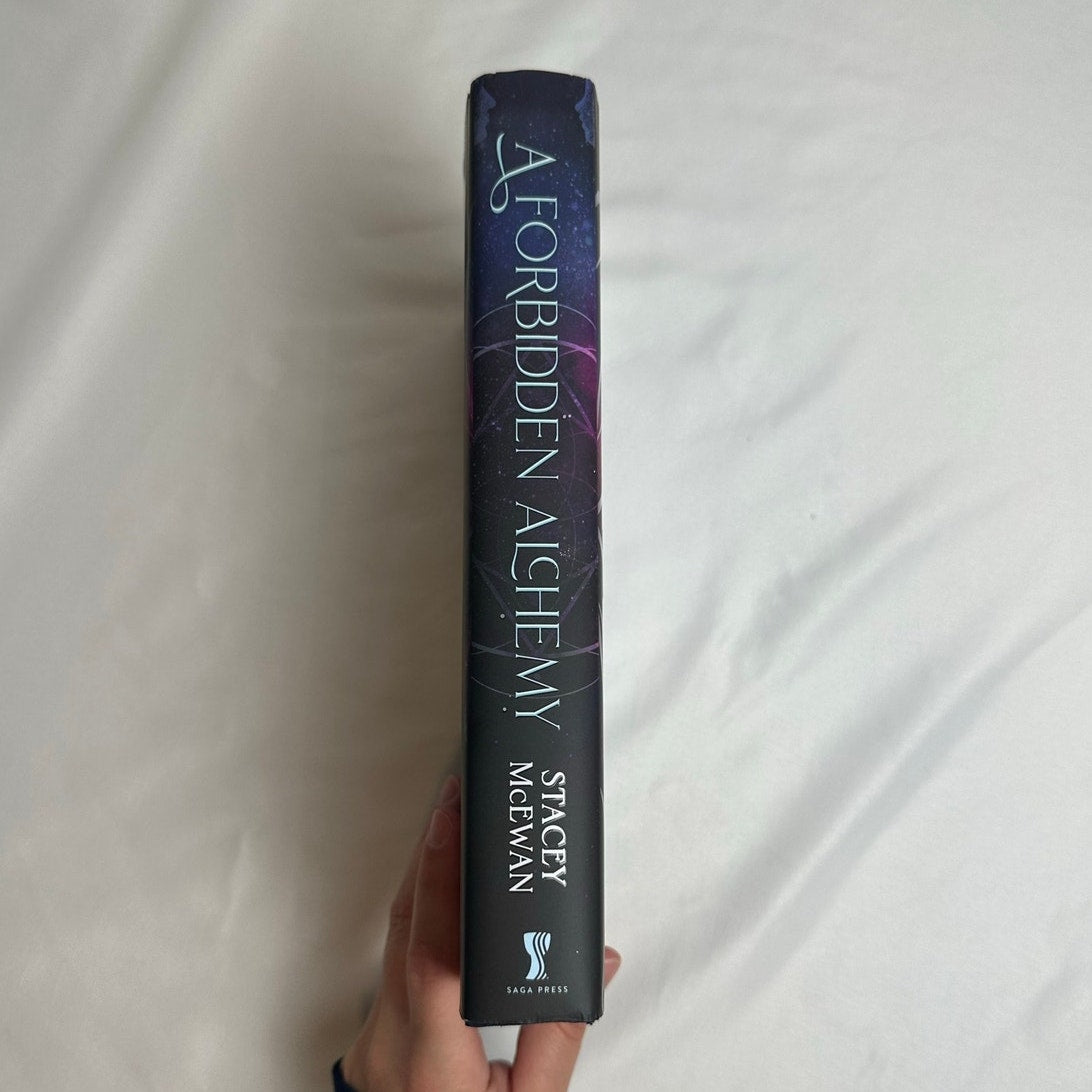 A Forbidden Alchemy by Stacey McEwan | OOP Deluxe Sprayed Edges Hardcover