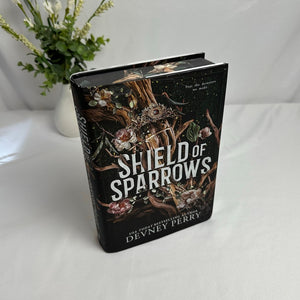Shield of Sparrows by Devney Perry | Deluxe First Edition Sprayed Edges Hardcover